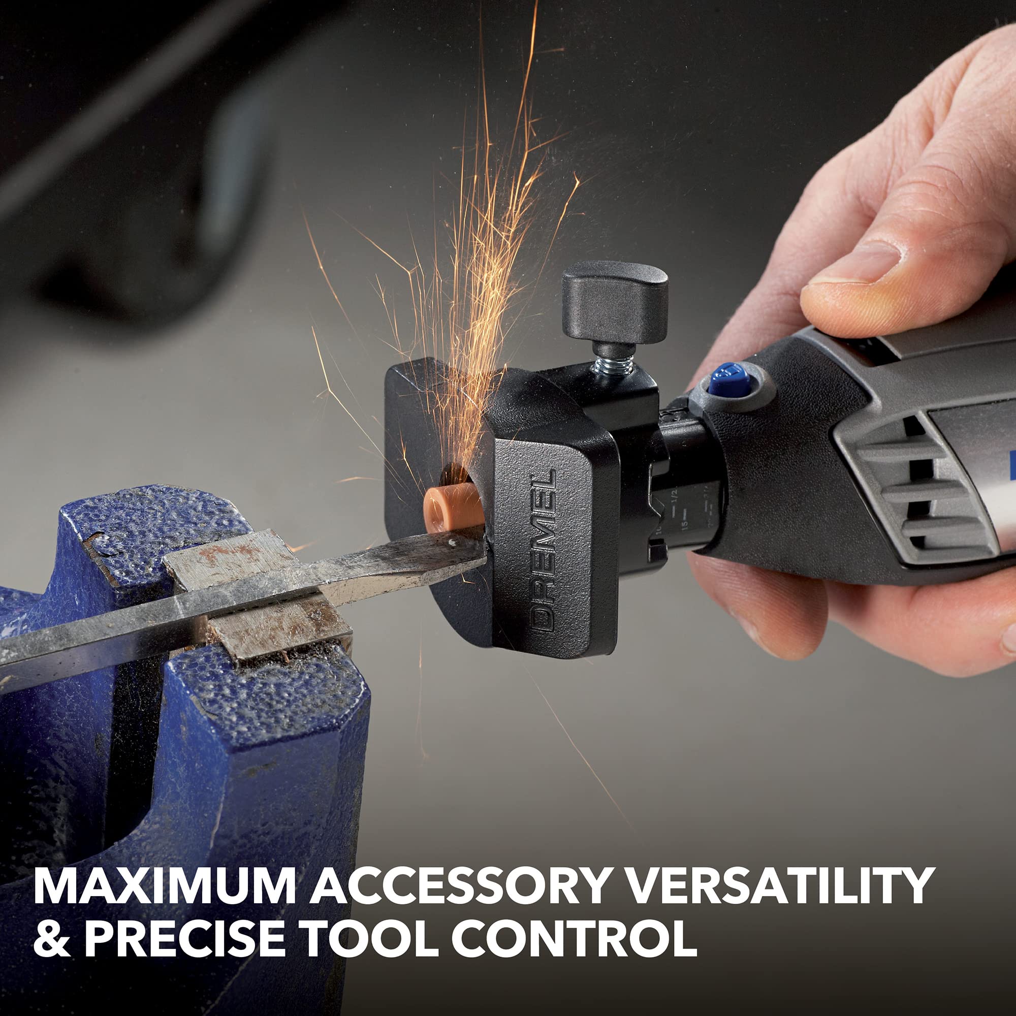 Dremel 3000-1/24 Variable Speed Rotary Tool Kit - 1 Attachment & 24 Accessories - Ideal for Cutting, Sanding, Grinding, Polishing, Drilling, Engraving, Crafts, and DIY - Image 5