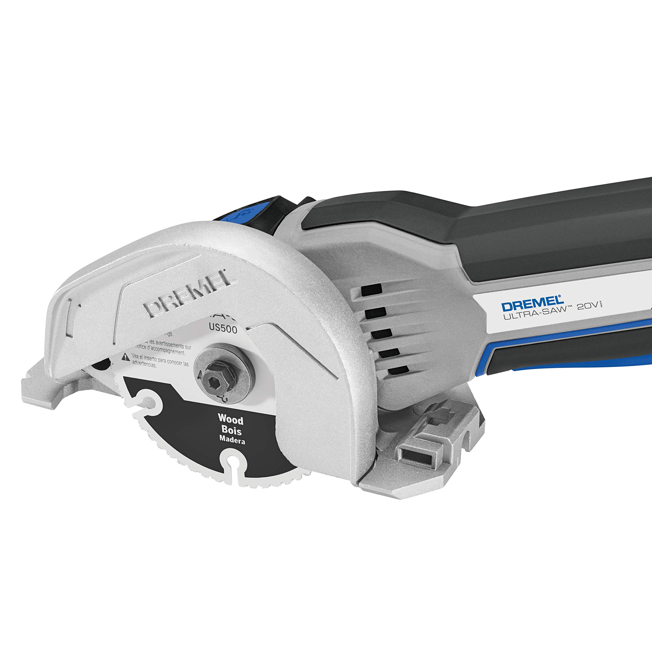 Dremel US20V-01 Compact Circular Saw Tool Kit with (1) 20V Battery, (3) Cutting Wheels & Storage Bag - 15,000 RPM - Ideal for Flush Cutting, Plunge Cutting and Surface Preparation - Image 14